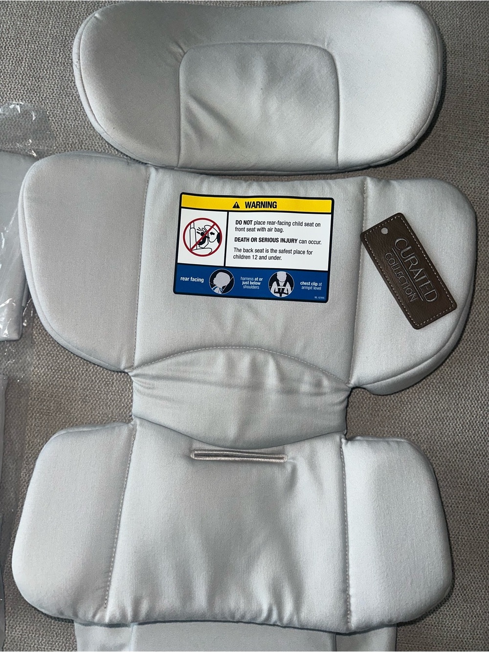 NEW NUNA REVV Rotating Car Seat GOTS Organic Cotton Inserts & Harness Only - Picture 4 of 6